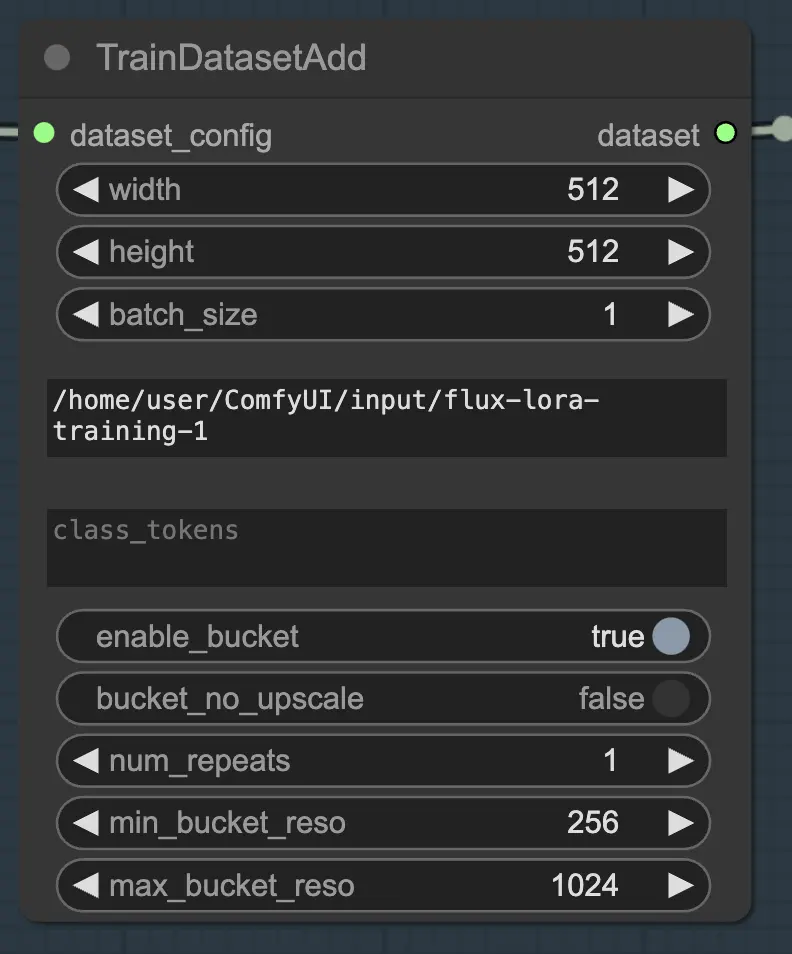 FLUX LoRA 训练：TrainDatasetAdd